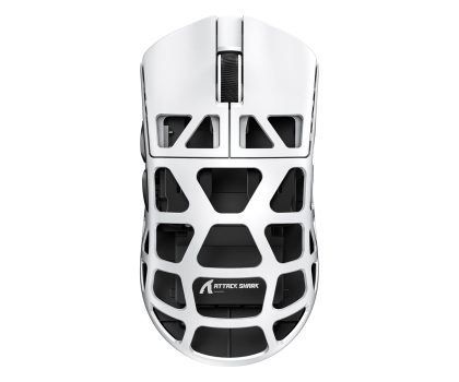 Myszka Attack Shark R3 Magnesium Alloy 8kHz/26kDPI PAW3395 biała